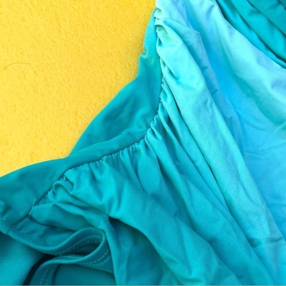 NEW Bleu by Rod Beattie Shirred Underwire One-Piece Swimsuit size 10 - Picture 8 of 12